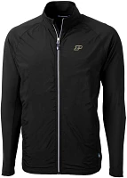 Cutter & Buck Men's Purdue Boilermakers Adapt Eco Knit Stretch Full-Zip Jacket