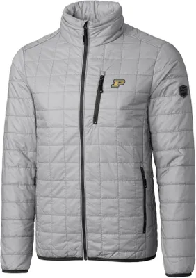 Cutter & Buck Men's Purdue Boilermakers Rainier PrimaLoft Eco Full-Zip Jacket