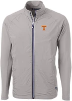 Cutter & Buck Men's Tennessee Volunteers Grey Adapt Eco Knit Stretch Full-Zip Jacket