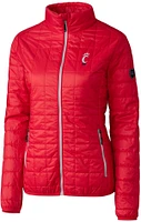 Cutter & Buck Women's Cincinnati Bearcats Red Rainier PrimaLoft Eco Full-Zip Jacket