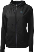 Cutter & Buck Women's Florida Gators Black Adapt Eco Knit Stretch Full-Zip Jacket