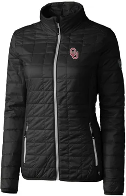 Cutter & Buck Women's Oklahoma Sooners Rainier PrimaLoft Eco Full-Zip Jacket