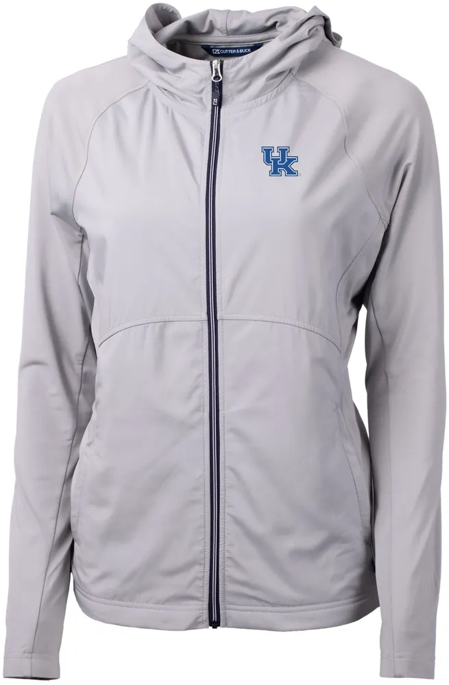 Cutter & Buck Women's Kentucky Wildcats Adapt Eco Knit Stretch Full-Zip Jacket