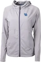 Cutter & Buck Women's Kentucky Wildcats Adapt Eco Knit Stretch Full-Zip Jacket