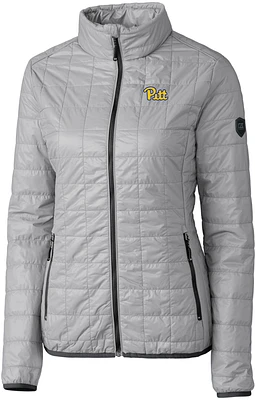 Cutter & Buck Women's Pitt Panthers Rainier PrimaLoft Eco Full-Zip Jacket