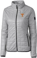 Cutter & Buck Women's Tennessee Volunteers Grey Rainier PrimaLoft Eco Full-Zip Jacket