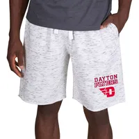 Concepts Sport Men's Dayton Flyers White Alley Fleece Shorts