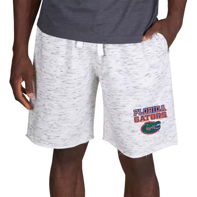 Concepts Sport Men's Florida Gators White Alley Fleece Shorts