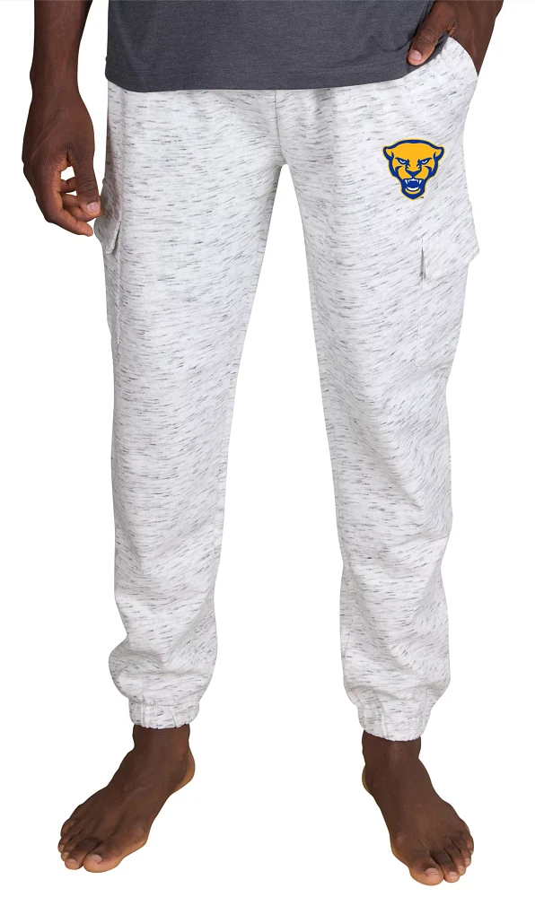 Concepts Sport Men's Pitt Panthers White Alley Fleece Pants