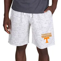 Concepts Sport Men's Tennessee Volunteers White Alley Fleece Shorts