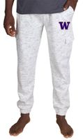 Concepts Sport Men's Washington Huskies White Alley Fleece Pants