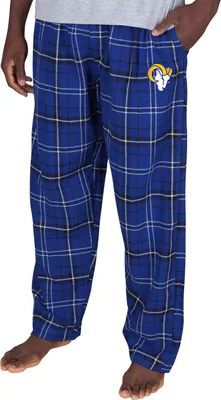 Concepts Sport Men's Los Angeles Rams Ultimate Royal Flannel Pants