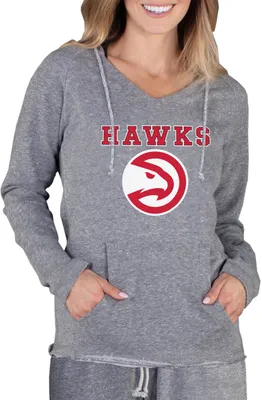 Concepts Sport Women's Atlanta Hawks Grey Mainstream Hoodie