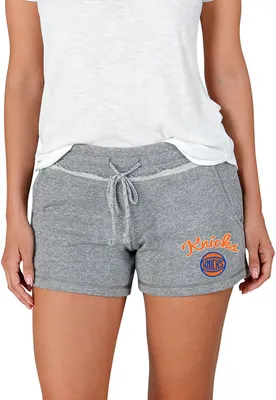 Concepts Sport Women's New York Knicks Grey Terry Shorts