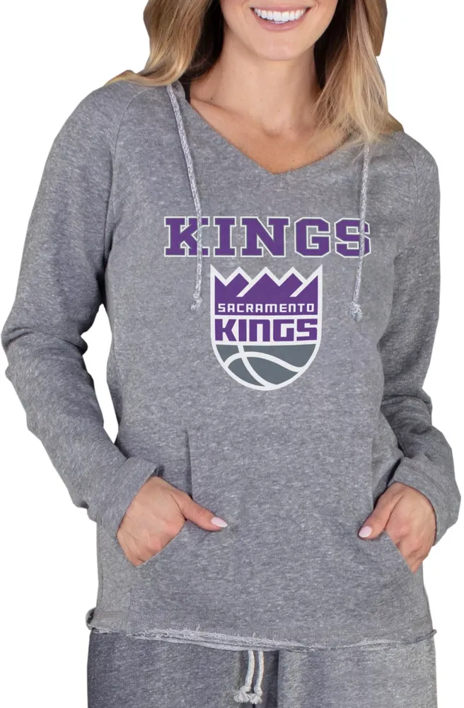 Concepts Sport Women's Sacramento Kings Grey Mainstream Hoodie