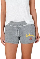 Concepts Sport Women's Los Angeles Lakers Grey Terry Shorts