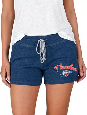 Concepts Sport Women's Oklahoma City Thunder Navy Terry Shorts