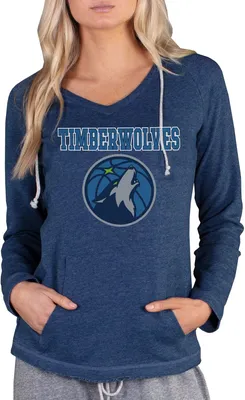 Concepts Sport Women's Minnesota Timberwolves Navy Mainstream Hoodie