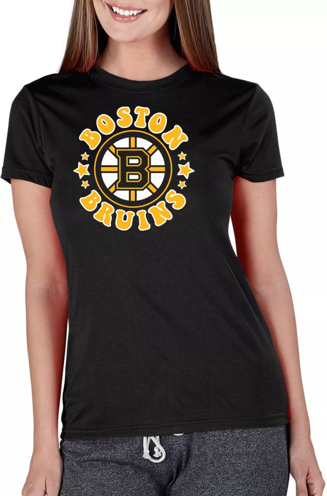 Concepts Sport Women's Boston Bruins Marathon Knit Long Sleeve T-Shirt