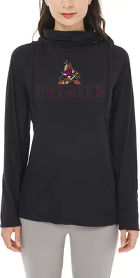 Concepts Sport Women's Arizona Coyotes Flagship Black Pullover Hoodie