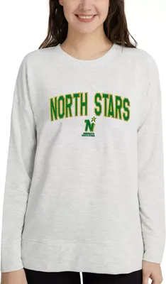 Concepts Sport Women's Minnesota North Stars Oatmeal Terry Crew Neck Sweatshirt