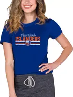 Concepts Sport Women's New York Islanders Marathon Blue T-Shirt