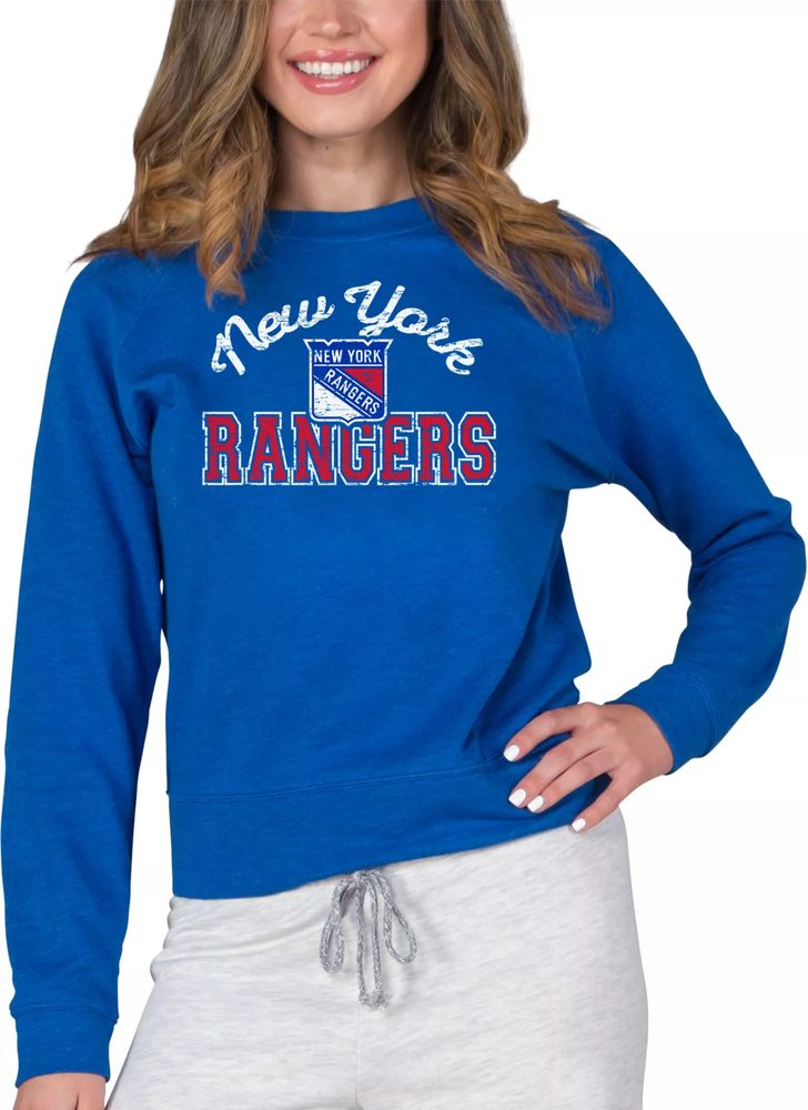 Concepts Sport Women's New York Rangers Mainstream Royal T-Shirt, Large