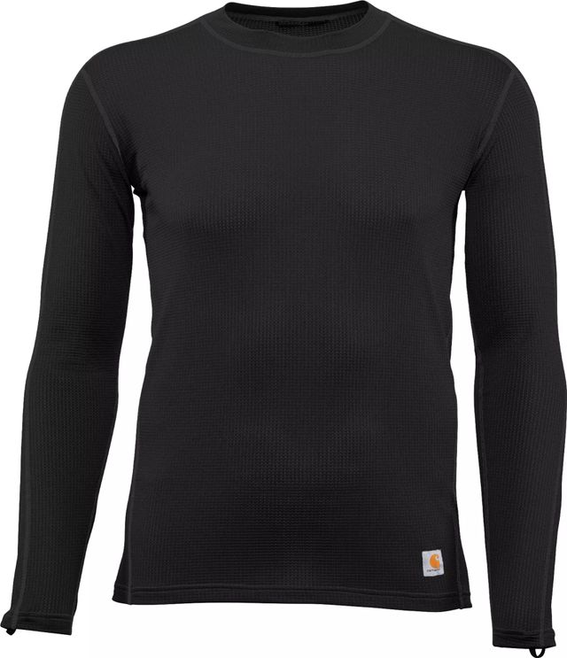 Dick's Sporting Goods Carhartt Men's Force Lightweight Stretch Grid Base  Layer Crewneck Top