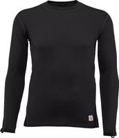 Carhartt Men's Force Lightweight Stretch Grid Base Layer Crewneck Top