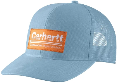 Carhartt Men's Canvas Mesh Back Outdoor Patch Cap