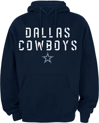 Dallas Cowboys Men's Cluster Navy Pullover Hoodie