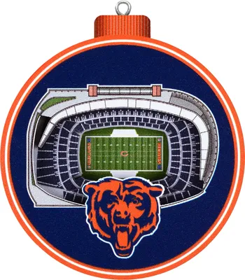 You The Fan Chicago Bears 3D Stadium Ornament