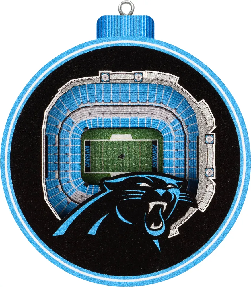 You The Fan Carolina Panthers 3D Stadium Ornament