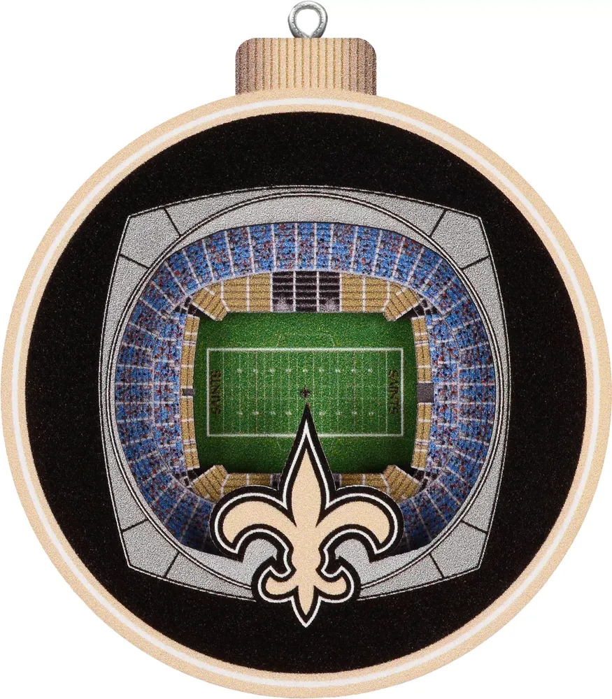 You The Fan New Orleans Saints 3D Stadium Ornament