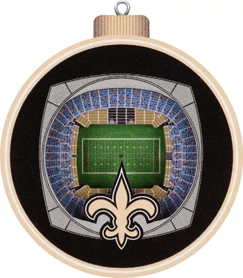 You The Fan New Orleans Saints 3D Stadium Ornament