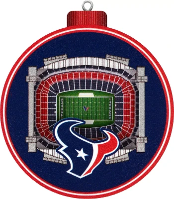 You The Fan Houston Texans 3D Stadium Ornament