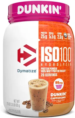 Dymatize ISO100 Hydrolyzed Whey Protein Powder – 1.3 lbs.