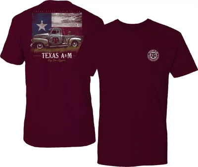 Great State Clothing Men's Texas A&M Aggies Maroon Vintage Truck T-Shirt