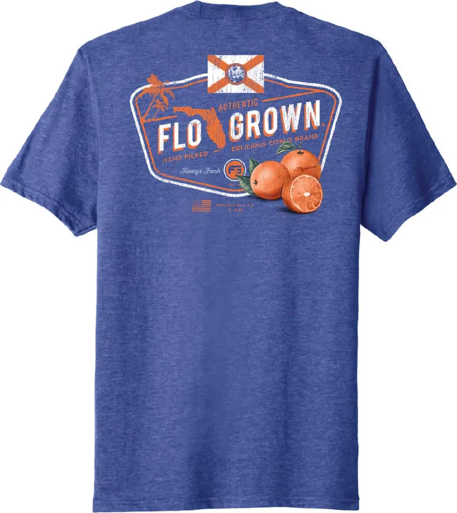 FloGrown Men's Vintage Orange Label