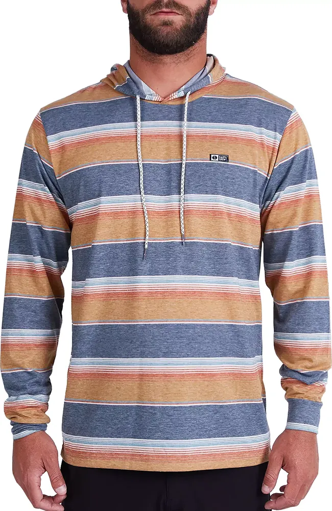 Salty Crew Men's Horizons Hooded Tech Long Sleeve Shirt