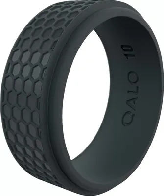 Qalo Men's Hex Silicone Ring