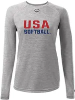 EvoShield Women's USA Softball Long Sleeve Shirt