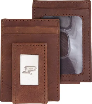 Eagles Wings Purdue Boilermakers Front Pocket Wallet