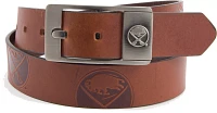 Eagles Wings Men's Buffalo Sabres Leather Belt