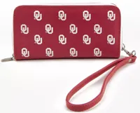 Eagles Wings Oklahoma Sooners Wristlet Wallet