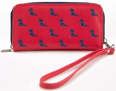 Eagles Wings Ole Miss Rebels Wristlet Wallet