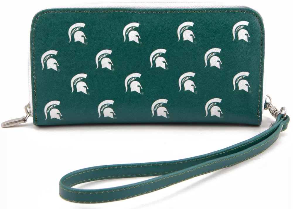 Eagles Wings Michigan State Spartans Wristlet Wallet