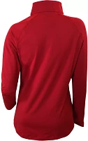 Columbia Women's Boston Red Sox Red Outward Nine Quarter-Zip Shirt