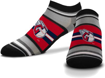 For Bare Feet Youth Boston Red Sox 5 Stripe Logo Crew Socks