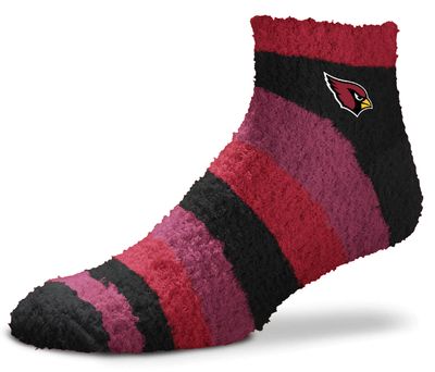 For Bare Feet Arizona Cardinals Rainbow II Cozy Socks
